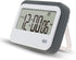 Digital Kitchen Timer, Alarm Clock ,Stopwatch,Large Digits,Loud Alarm, Mute Blinking Light and Magnetic Stand .Kitchen Timer, Classroom Timer... (Gray)