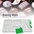 DIY Castle House Christmas Tree Silicone Mold Cake Chocolate Decorative Clay Mould Kitchen Baking Supplies(#2)