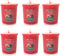 Yankee Candle Lot of 6 Macintosh Votive Candles