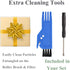 LhhTing Replenishement Kit for 800 900 Series 850 860 861 866 870 880 890 960 980 Vacuum Accessories, Replacement Parts with 1 Set of Multi-Surface Rubber Brushes 6 Filters 6 Side Brushes