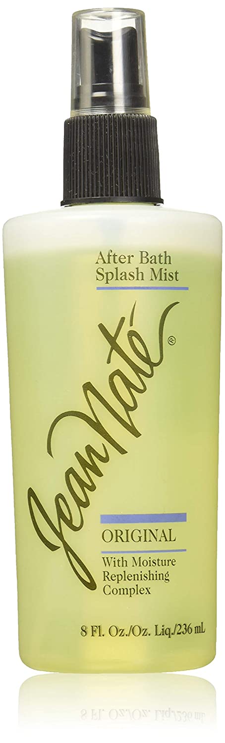 After Bath Splash by Jean Nate, Original Bath Body Mist Infused with Vitamin E and Aloe Vera, Softens & Smoothes Skin, Citrus Scent, 8 Fl Oz