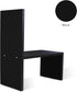 Jerry & Maggie - Desktop Organizer Office Storage Rack Adjustable Wood Display Shelf | Birthday Gifts - Toy - Home Decor | - Free Style Rotation Display - True Natural Stand Shelf Black