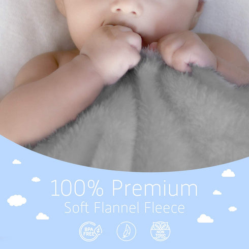 Paishanas Baby Monthly Milestone Blanket | Boy | Girl | Super Soft Premium Fleece | Monthly Blanket | Elephant | Photo Props for Newborn | Photography Backdrop 60" x 40"