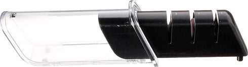 Kai Diamond & Ceramic 3 Stage Pull-Through Knife Sharpener, , Black