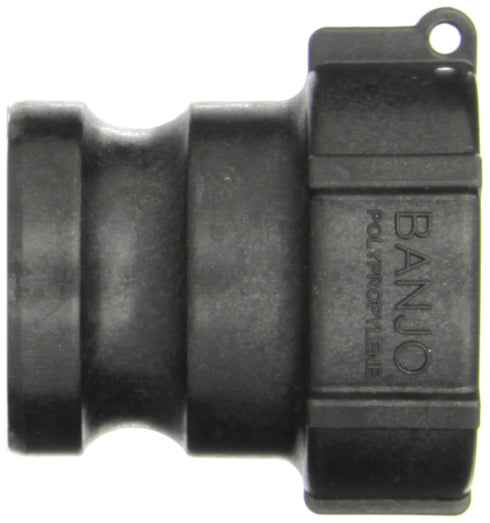 Banjo 200A Polypropylene Cam & Groove Fitting, 2" Male Adapter x NPT Female
