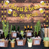 50th Birthday Decorations for Men / Women - 50th Birthday Gifts - Cheers & Beers to 50 Years Gold Glitter Banner - 50th Anniversary Decorations for Party, 50th Wedding Party Supplies for Couple