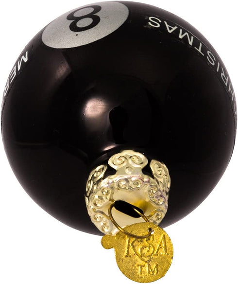 Kurt Adler 40mm Medallion Collection 15 Piece Glass Pool Balls