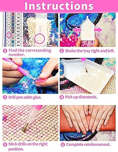CHANGBAISHAN 5D Diamond Painting Kits for Adults and Kids - DIY Full Drill Diamond Painting 12''×16'' - Crystal Rhinestone Diamond Art Kits for Adults and Kids - Home Wall Decor - Relaxing Gifts