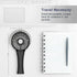 HandFan Small Handheld Misting Fan, Portable Mister Fan with 7 Colorful Nightlight,USB Rechargeable Personal Mist Fan, Battery Operated Spray Water Fan, for Travel, Outdoors, Camping(Black)