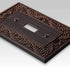 Amerelle 43RRRVB English Garden Wallplate, 3 Rocker, Aged Bronze