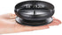 Pcs of 4 Spike Candle Holder Iron Candle Plate Pillar Candle Holder, Black, Decorative Iron Pillar Candle Plate, 3.6" Diameter Pedestal Candle Stand for LED & Wax Candles, Incense Cones, Spa, Weddings