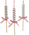 The Bridge Collection Claydough Old Fashioned Lollipop Ornaments, Set of 3 Assorted