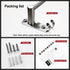 Single Towel Bar for Bathroom, Kitchen, Adjustable Towel Bar 15.2 to 26.5 Inch, Made of Stainless Steel 304, Wall Mounted Towel Holder Bar with Screws Kit, Brushed Texture¦