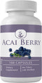 Pure Organic Ingredients Acai Berry (100 Capsules) Naturally Sourced, Energy, Antioxidants*