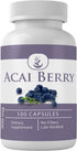 Pure Organic Ingredients Acai Berry (100 Capsules) Naturally Sourced, Energy, Antioxidants*