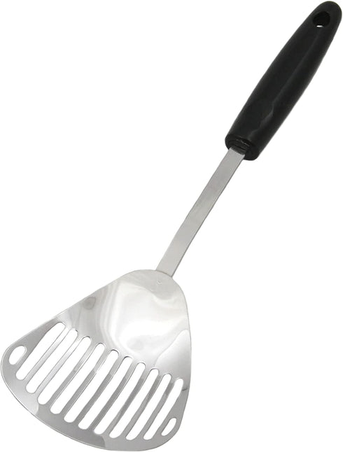 Chef Craft Select Slotted Sturdy Skimmer, 13 inch, Stainless Steel