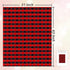 Fomoom Buffalo Plaid Blanket, Buffalo Blanket for Couch Bed Sofa Chair, Soft Cozy Flannel Red Black Check Pattern Decorative Blanket, Lightweight Fuzzy Buffalo Throw Blanket, 51x63 Inch