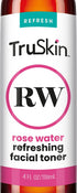 TruSkin Rose Water Facial Toner Spray, Face Care Mist for All Skin Types, Daily Skin Care, 4 fl oz