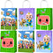 Party Favor Bags 15PCS for Coco Watermelon Gift Bags Goodie Bags Coco Watermelon Treat Candy Bags for Coco Watermelon Themed Kids Boys Girls Birthday Party Supplies Decorations