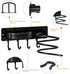 Hair Dryer Holder Wall Mount, Bathroom & Bedroom Hair Care Styling Tools Organizer for Flat Iron, Curling Wand, Hair Straightener