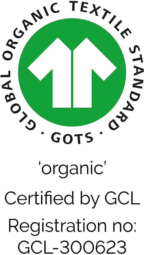 Natemia Fitted Crib Sheet - 100% Organic Cotton - 28 X 52 for Standard Crib and Toddler Mattresses - Silky Soft and Hypoallergenic