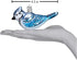 Old World Christmas 16121 Bird Watcher Collection Glass Blown Ornaments for Christmas Tree Bright Blue Jay 2.0