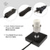Small Bedside Table Lamp, Minimalist Solid Wood Bedroom Lamp with Square Fabric Shade for Nightstand, Dresser, Living Room, Kids Room, Dorm, Office