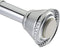 Amazer Chrome Shower Curtain Rod 42-72 inches Adjustable Shower Rod Tension Spring Curtain Rod No Drill for Bathroom Bedroom Study Window Closet Doorway, Chrome