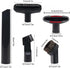 GEBDSM 8 Pcs Vacuum Attachments, 1 1/4" Vacuum Cleaning Tools Kit for Shop Vac Accessories with 32mm/ 1.25" Extension Wands and Hose Adapter