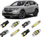 BRISHINE White Interior LED Lights Kit for Honda CR-V 2013 2014 2015 2016 2017 2018 2019 2020 2021 Super Bright 6000K LED Interior Light Bulbs Package + License Plate Lights and Install Tool