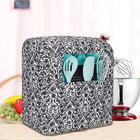 Kitchen Aid Mixer Cover,Kitchen Mixer Cover Compatible with 6-8 Quarts Kitchenaid/Hamilton Stand Mixer,Cover For Kitchen Aid Mixer,Kitchen Stand Mixer Covers.Kitchen Aid Mixer Assecories.Paisley