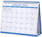Desk Calendar 2022-2023 - Standing Flip Desktop Calendar, 18 Months from Jan 2022 to Jun 2023, Memoranda Lined Pages with Thick Paper, 10" x 8.3", Small Desk Calendar 2022 Standing Flip with Strong Twin-Wire Binding