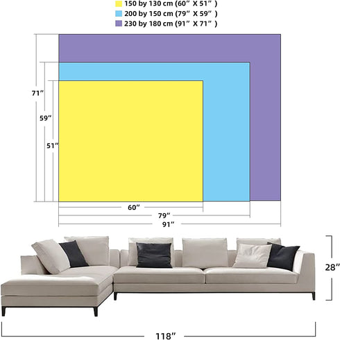 Wxnixyou 59"x79" Trippy Mushroom Tapestry Wall Hanging and Aesthetic Jellyfish Nature Tapestries Black Light Night Poster for Bedroom, Living Room Decor , Birthday Party Gift