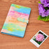 Sunmns Colorful Wallet PU Leather Photo Album Compatible with Fujifilm Instax Mini 11 9 8 90 8+ 26 7s Instant Camera Film, Polaroid Snap Zip Z2300 PIC-300 Film (Rainbow)
