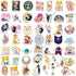 101Pc Cute Girl Vinyl Stickers Decals, Waterproof Stickers for Laptop Water Bottle Bike Skateboard Luggage Computer Hydro Flask Toy Snowboard. Gifts for Kids Girls Teens