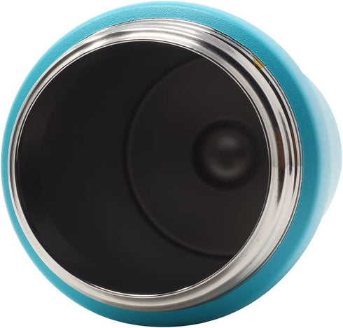 New Aquatix (Turquoise, 21 Ounce) Pure Stainless Steel Double Wall Vacuum Insulated Sports Water Bottle Convenient Flip Top Cap with Removable Strap Handle - Keeps Drinks Cold 24 hr/Hot 6 hr