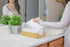 shawberri 100 Large Disposable Guest Towels for Bathroom, Premium Linen-Like, Multi-Fold, Cloth-Feel Napkins, a Hygienic Solution for Kitchen, Party, Weddings and Events