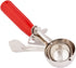 Met Lux 1.75 Ounce Portion Scoop, 1 Durable Cookie Scoop - #24, With Red Handle, Stainless Steel Disher, For Portion Control, Scoop Cookie Dough, Cupcake Batter, or Ice Cream - Restaurantware