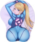 BOO ACE Aran Metroid Samus3D Mousepads Anime Mouse Pads with Wrist Rest 2Way Skin (Aran 1)