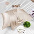 Adubor Silk Pillowcase for Hair and Skin 23 Momme 100% Mulberry Silk Pillow Covers Standard Size with Hidden Zipper Soft Breathable Both Sides Pure Silk, Beige, 20x26inch, Standard Size, 1Pack