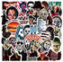 50Pcs Thriller Horror Movie Killer Role Character Stickers for Water Bottle Cup Laptop Guitar Car Motorcycle Bike Skateboard Luggage Box Vinyl Waterproof Graffiti Patches XQX