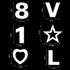 8inch Alphabet Cake Stencils Letter Stencil A-Z 26Pcs,0-9 Number Cake Templates 10Pcs with a Heart Mold, Five-Pointed Star for Birthday Wedding Anniversary?38pcs? (8in)