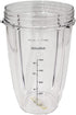 Blendin Flip Top To Go Lid and 24oz Tall Cup with measurement markings, Compatible with Nutribullet 600W, 900W, NB-101B, 900 Pro Series Blenders (2 Pack)