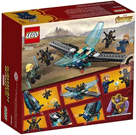 LEGO Marvel Super Heroes Avengers: Infinity War Outrider Dropship Attack 76101 Building Kit (124 Piece) (Discontinued by Manufacturer)