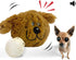 Dog Toy Interactive Plush Squeaky Electric Pet Toys, Battery Operated Auto Moving Ball, for Prevent Boredom (Doggy)