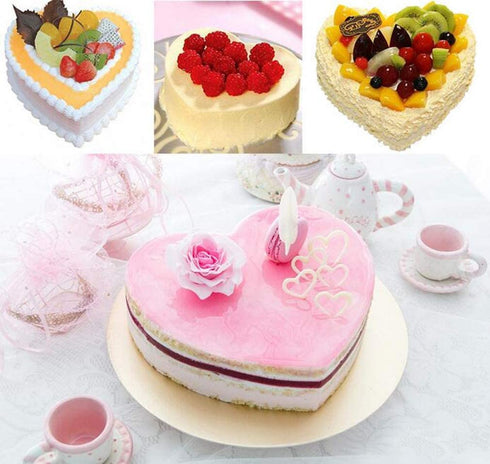 Springform Cake Pan 9 inch Heart Shaped Cheesecake Baking Mold Nonstick Baking Pan with Removable Loose Base Leakproof Bakeware by Kemxing