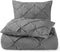 Standard Pillow Shams Set Of 2 Pinch Pleated Dark Grey Pillow Shams Standard 20X26 Pillow Covers 100% Egyptian Cotton 600 Thread Count Hotel Class Stich Standard Size Decorative Pinch Pillow Shams Set