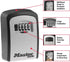 Master Lock 5401D Set Your Own Combination Wall Mount Lock Box, 5 Key Capacity, Black