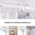 Miranda's Bridal Shower Curtain for Bathroom, Turtle Tortoise Printing Bathroom Decor with Hooks Waterproof Washable