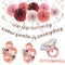 MEYSIMOON Bachelorette Party Decorations Bridal Shower Supplies Rose Gold Kit Ring Balloons,Banner,Swirl,Paper Pom Poms,Bride to Be Sash for Hens Night Party Decoration